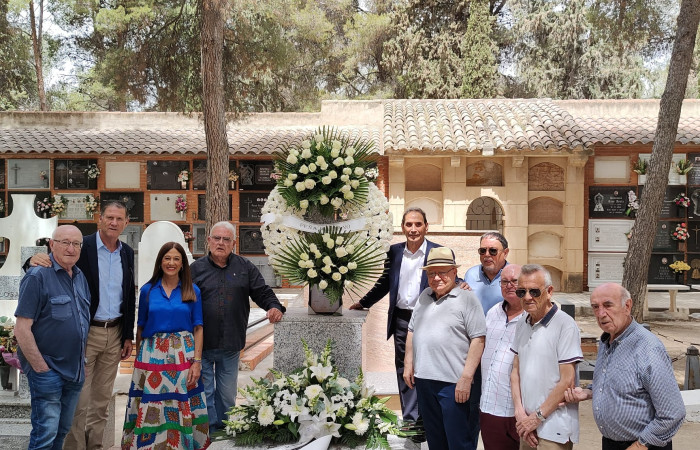 Homenaje a Santiago Bernabeú en Almansa en el 46º aniversario de su fallecimiento