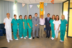 ACTO INSTITUCIONAL EN LAS INSTALACIONES DEL CENTRO DE ALZHEIMER DE ALMANSA.