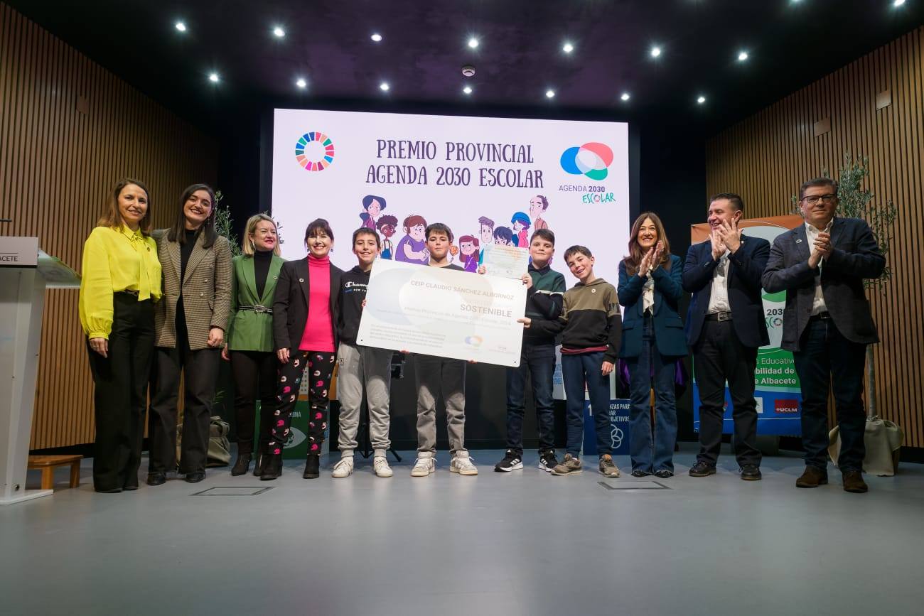 El CEIP Claudio Sánchez Albornoz, premiado en los 13º Premios Agenda 2030 Escolar