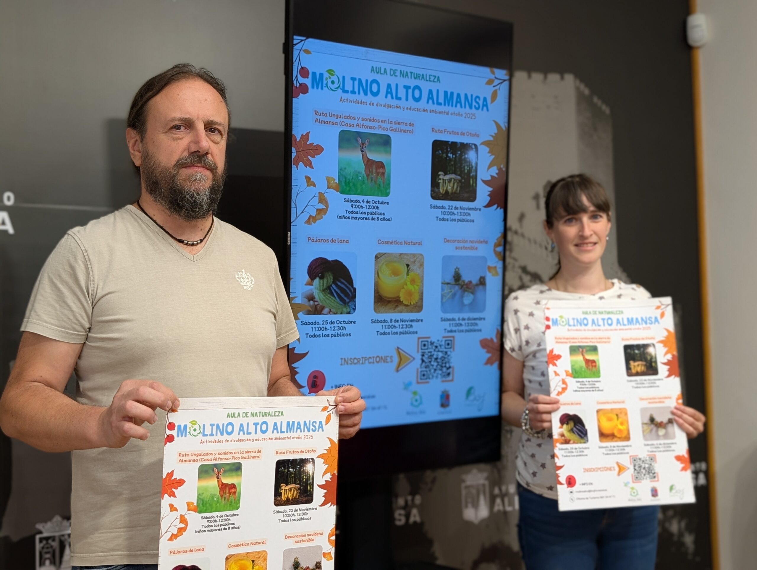 Aula de la Naturaleza Molino Alto presenta su programa de rutas y talleres