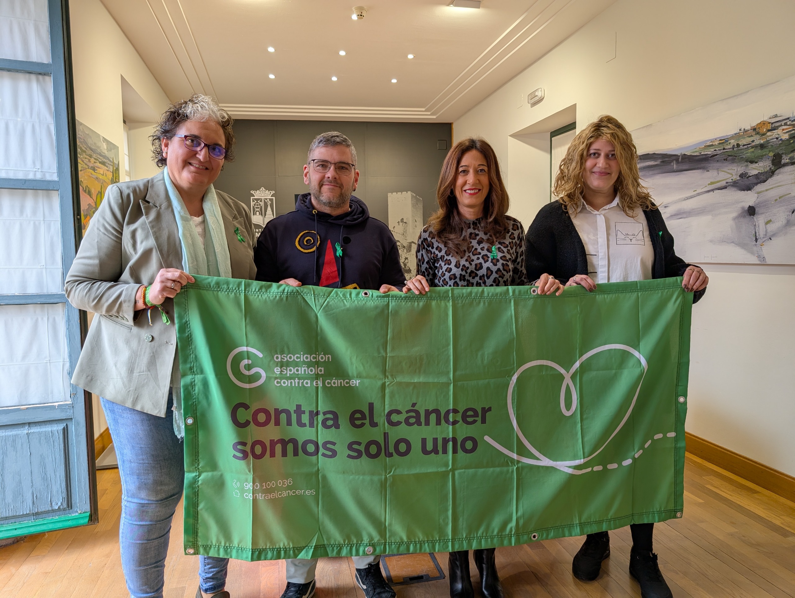 Almansa conmemora el Día Internacional de la Lucha contra el Cáncer con un acto institucional junto a la Asociación Española Contra el Cáncer