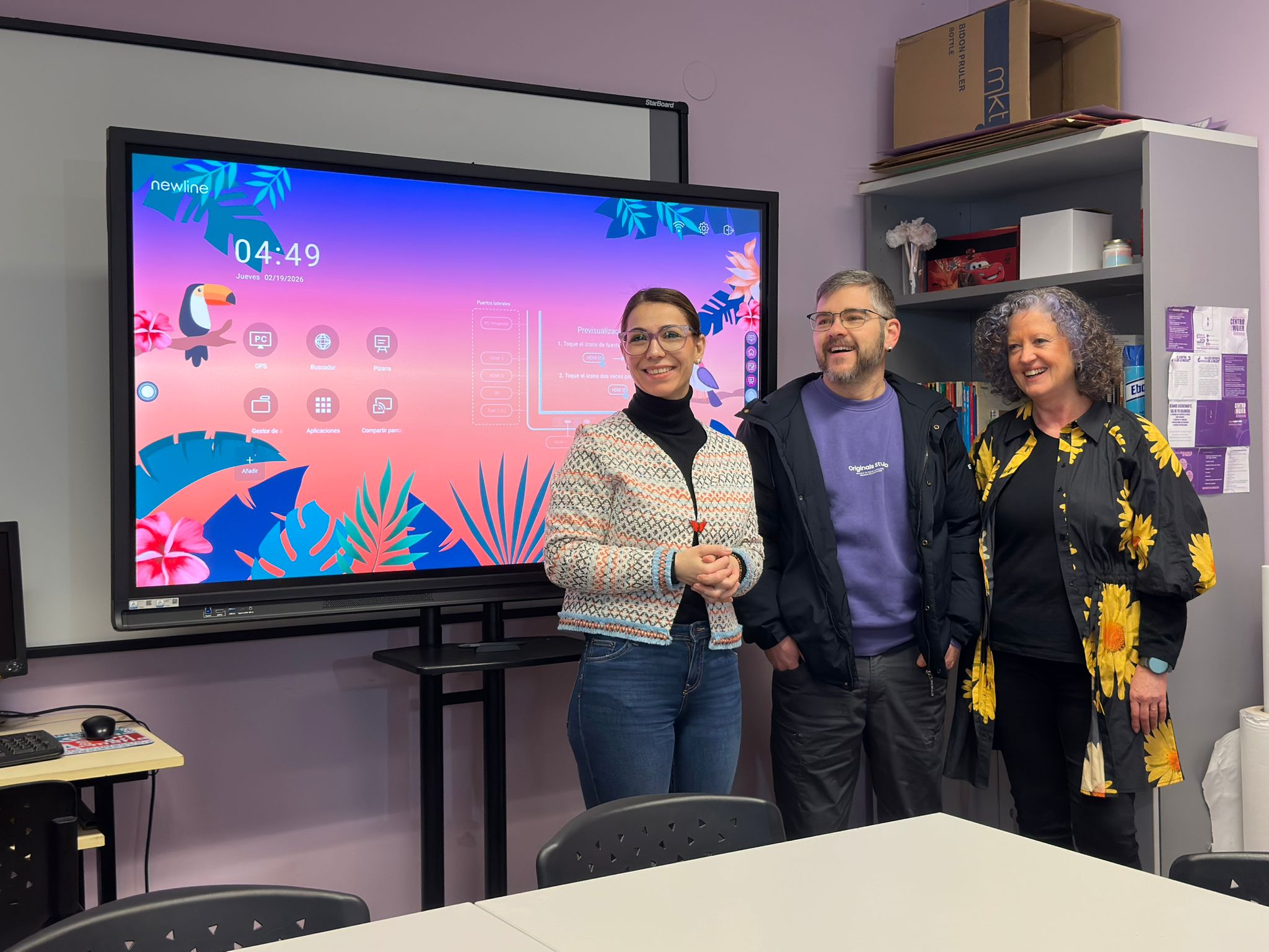 
                            
                            
                                El Centro de D&iacute;a de Menores San Roque moderniza sus aulas con nuevas pantallas digitales interactivas                            
                        