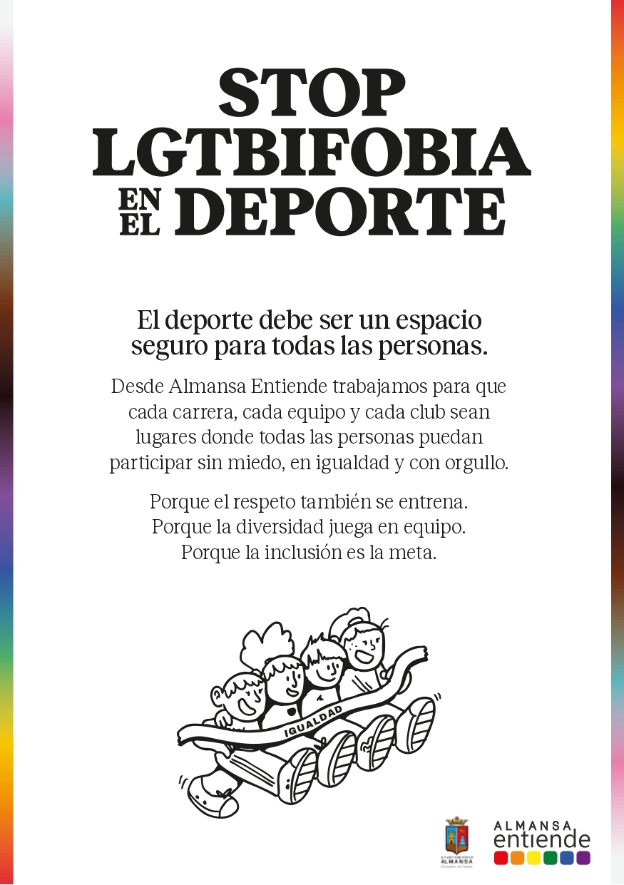 Cartel Media Maratón y Almansa Entiende