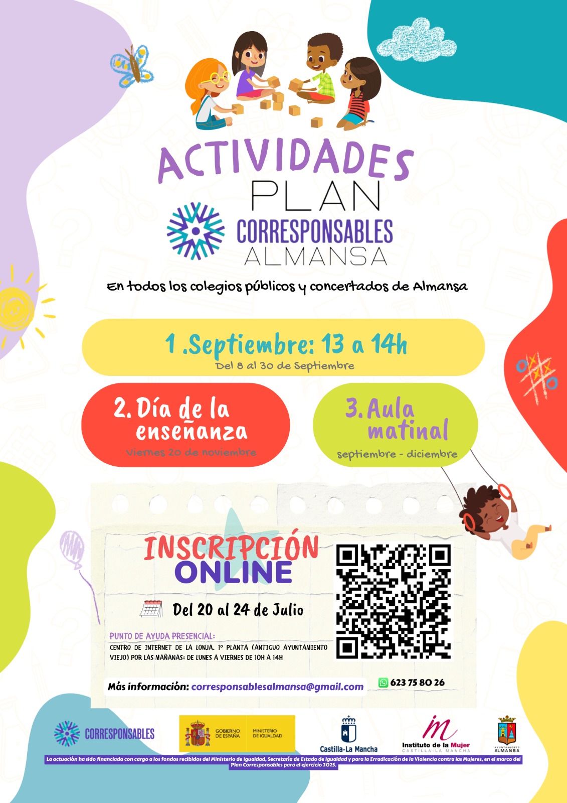 Presentación del Plan Corresponsables 2026-2027