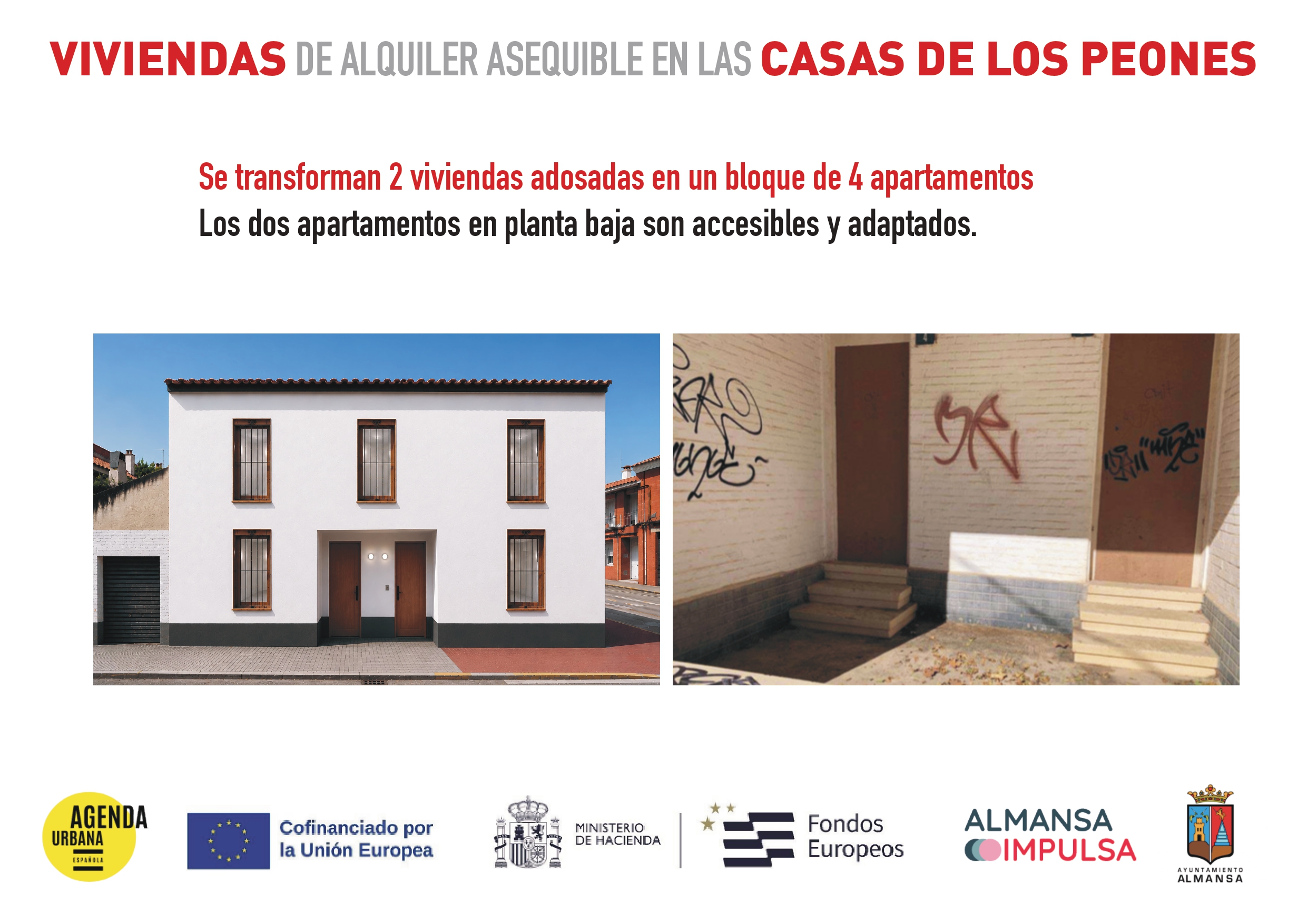 Rehabilitación de las viviendas de los peones camineros