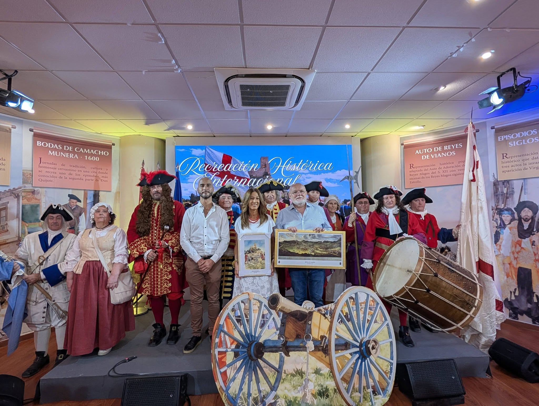 Almansa protagoniza la historia de 1707 en la Feria de Albacete