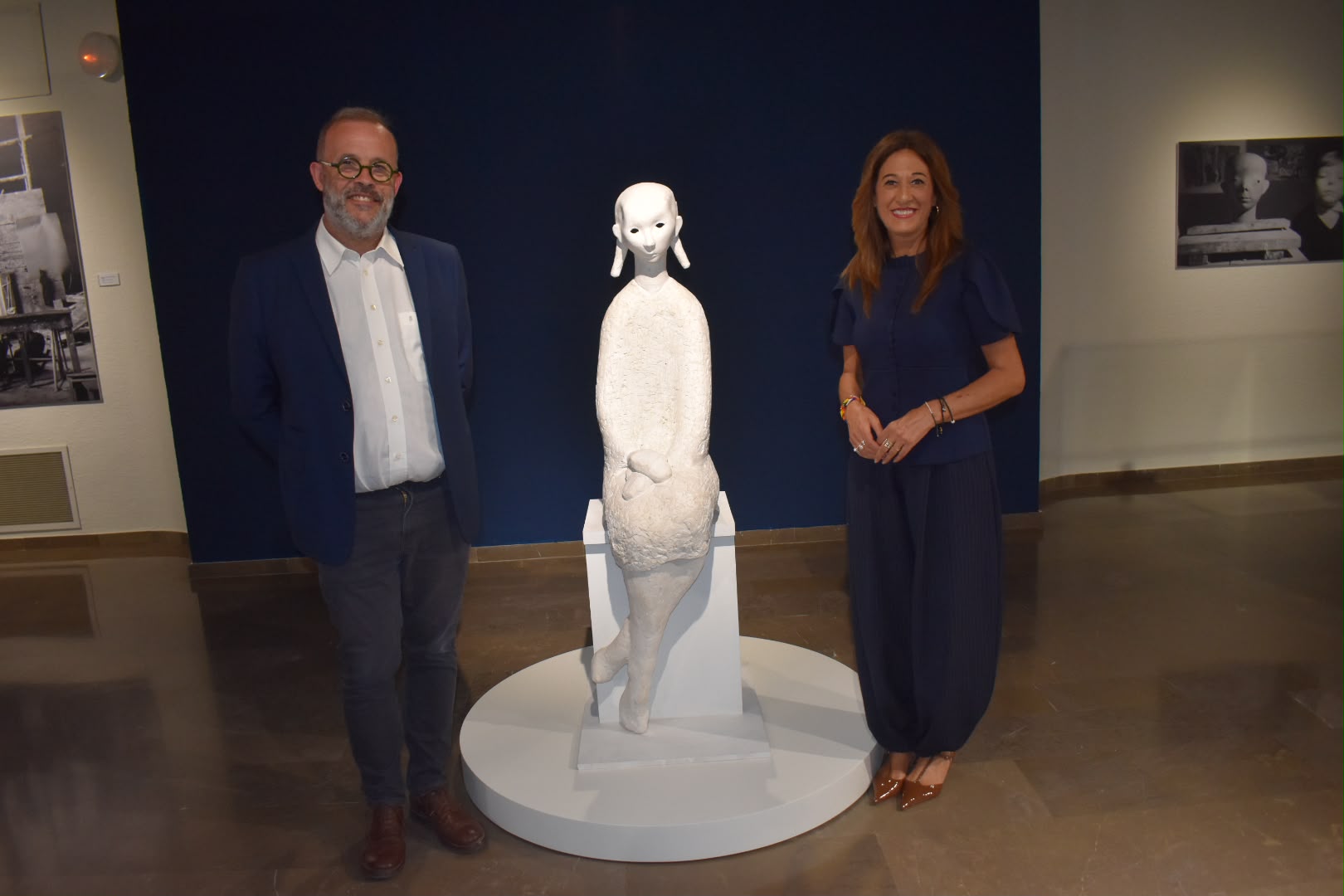 El Museo de Albacete acoge una exposición que reivindica el legado del escultor almanseño José Luis Sánchez en el centenario de su nacimiento